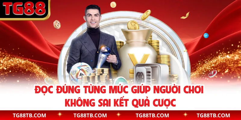 Đọc đúng từng mức giúp người chơi không sai kết quả cược